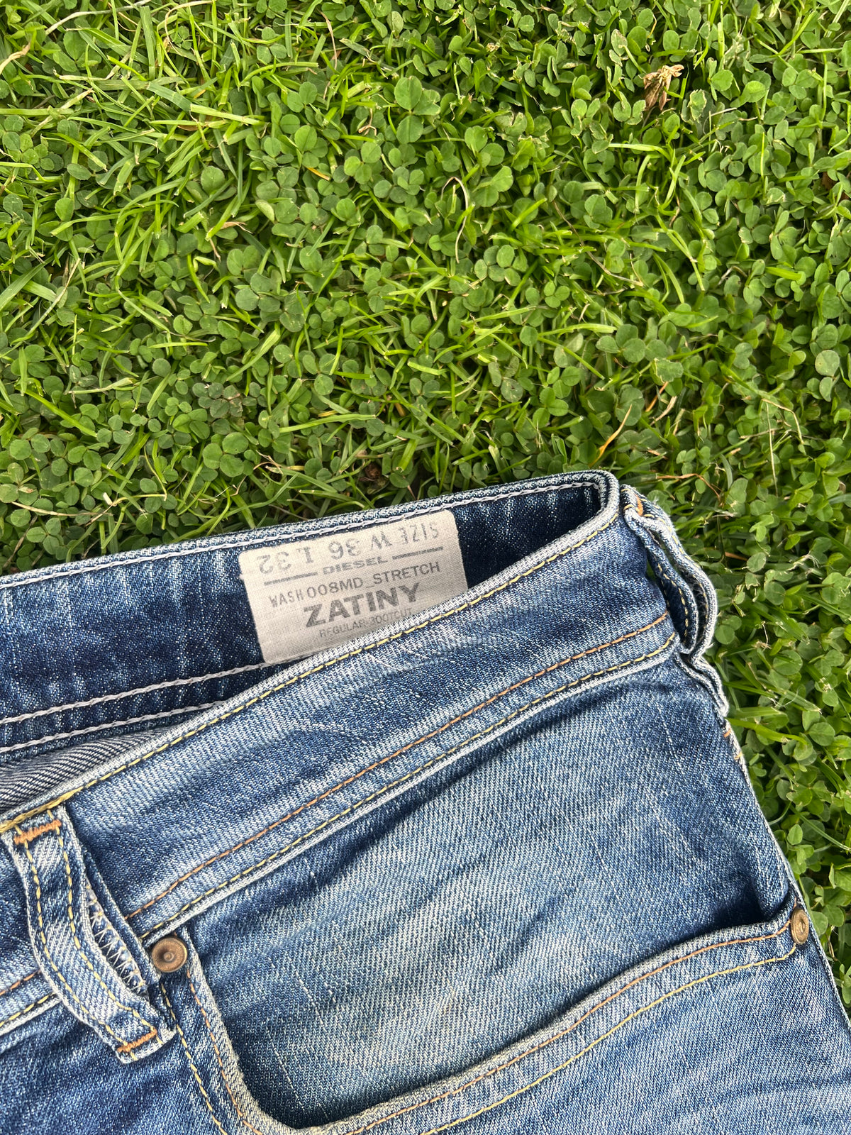 Diesel Zatiny Bootcut Jeans W36 L32
