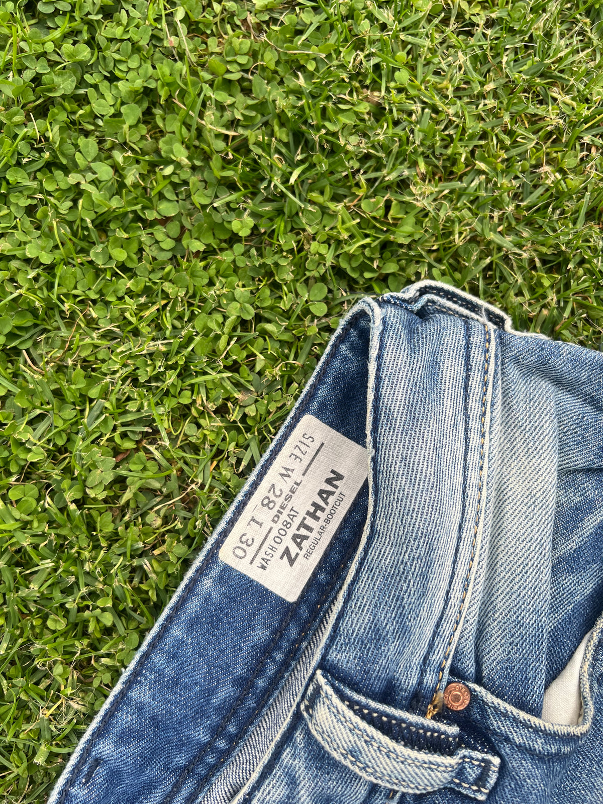 Diesel Zathan Bootcut Jeans W28 L30