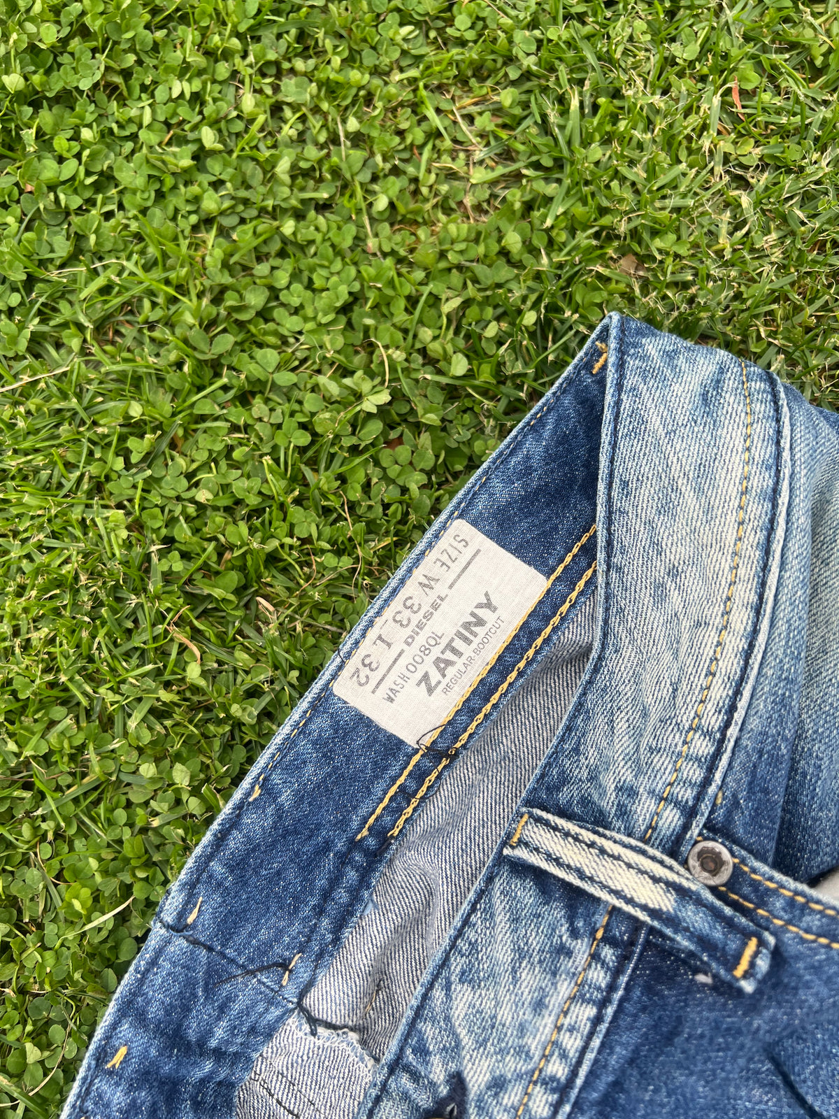 Diesel Zatiny Bootcut Jeans W33 L32