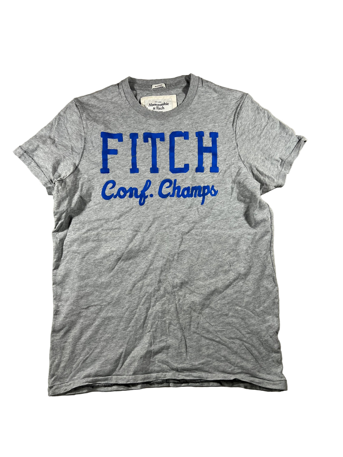 Abercrombie & Fitch 2000s muscle fit print tee L