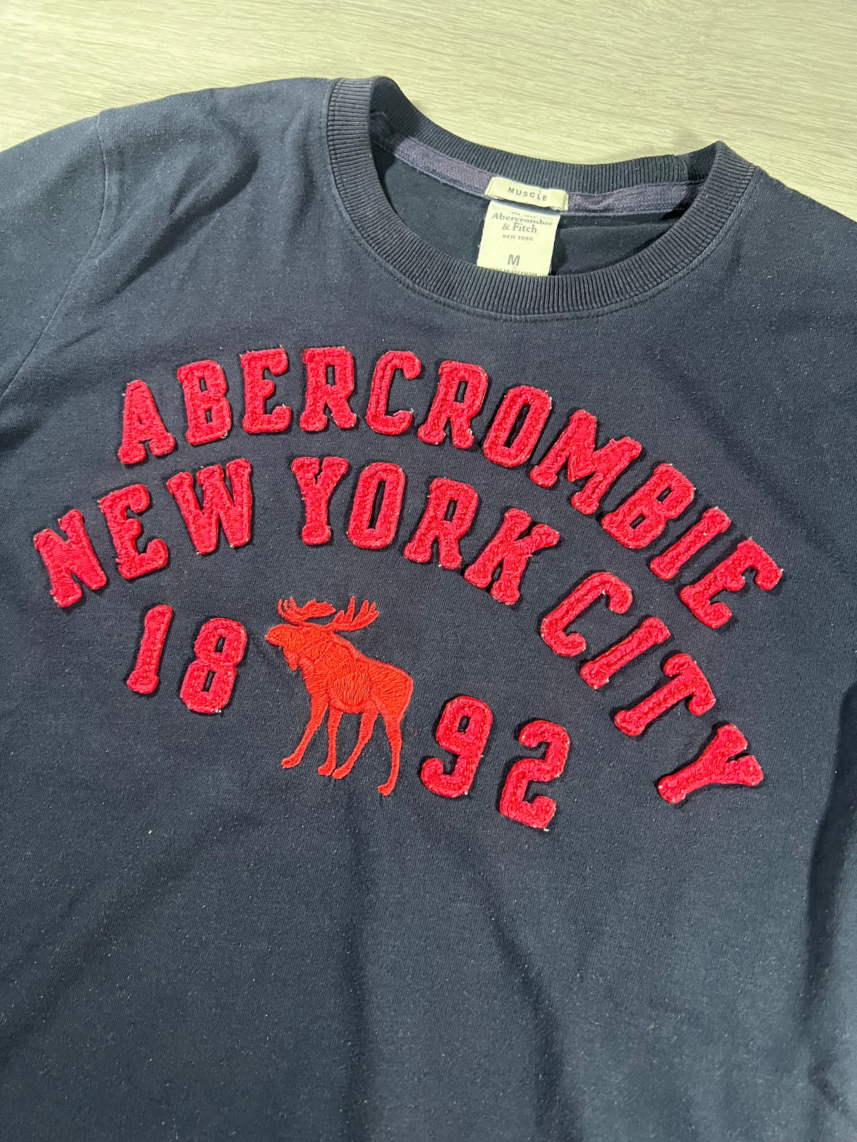Abercrombie & Fitch New York City muscle fit tee M