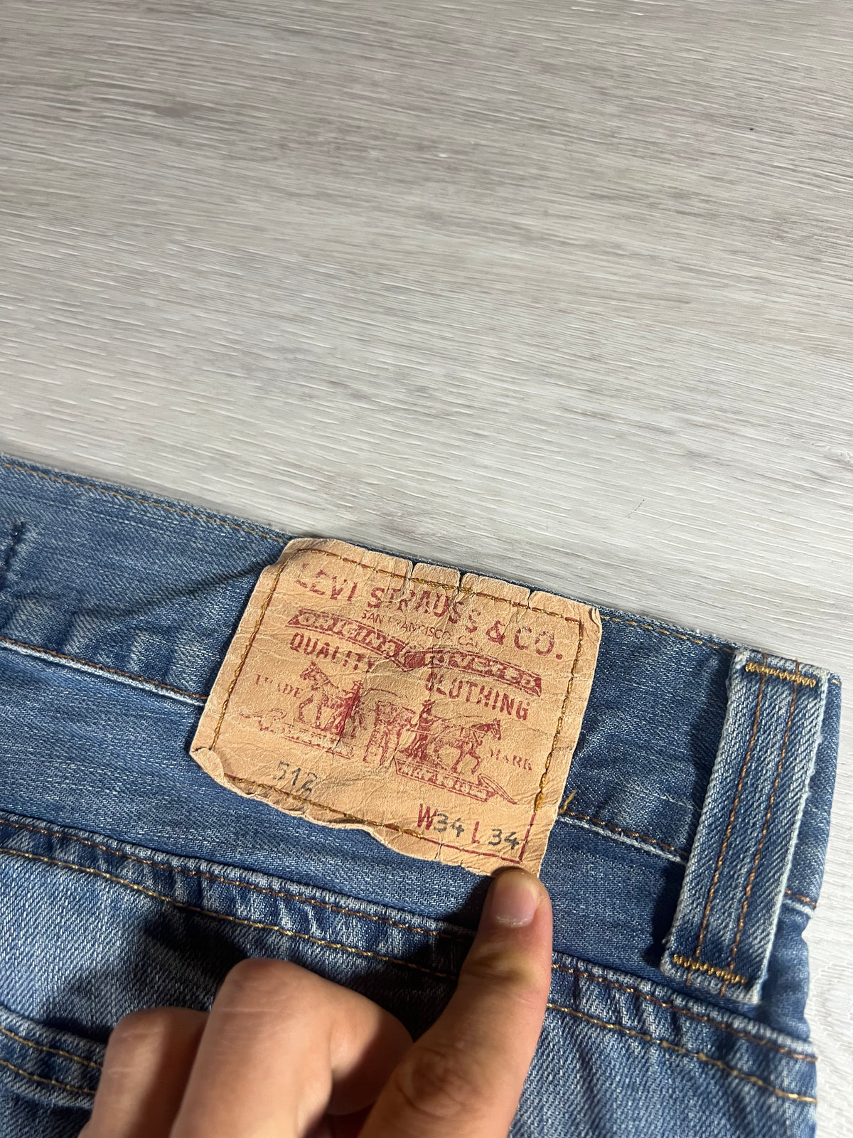 Levi's 512 bootcut Jeans W34 L34