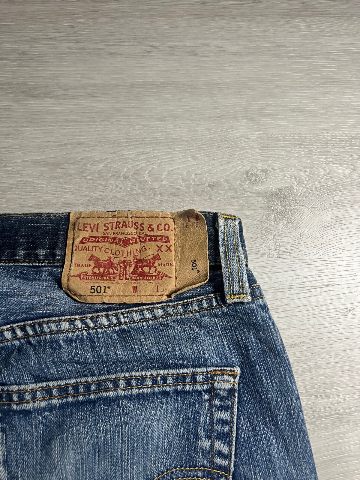 Levi's 501 straight Jeans W33 L34