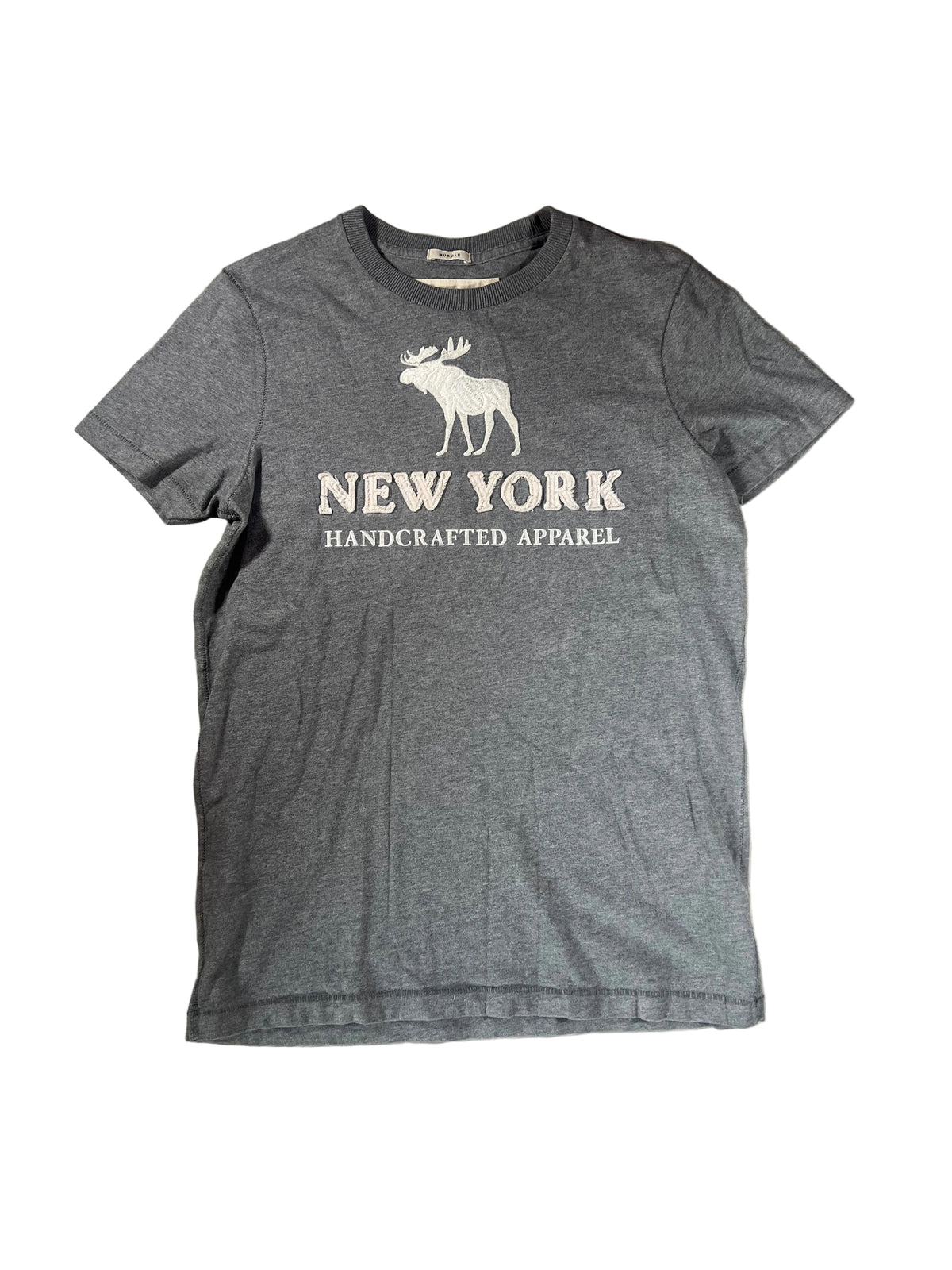 Abercrombie & Fitch New York moose muscle fit tee S