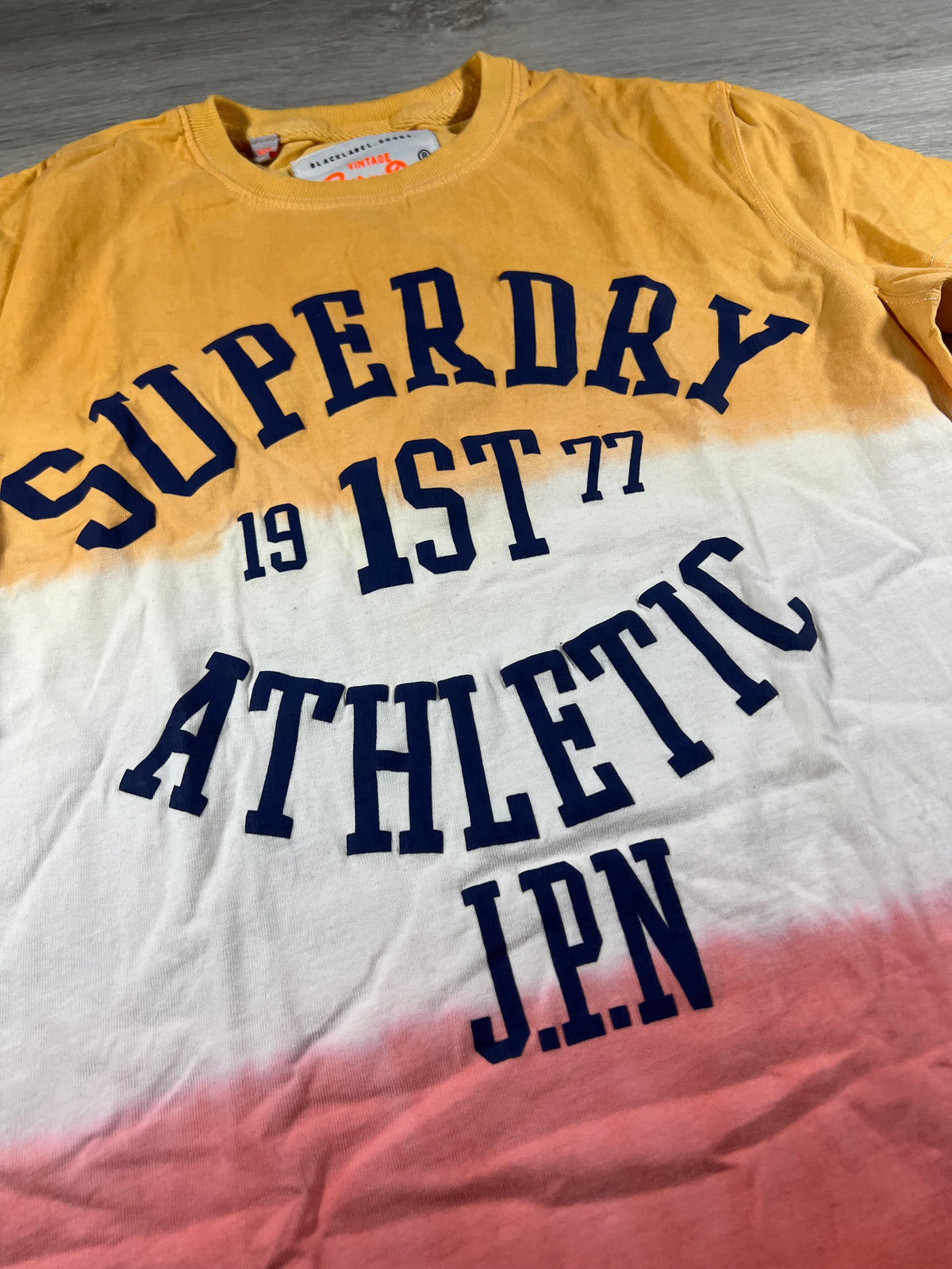 Superdry 2000s Japan Style slim fit Tee S