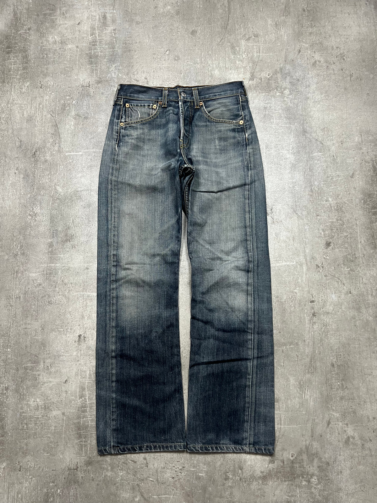 Levi’s 501 washed Straight bootcut Jeans W28 L32