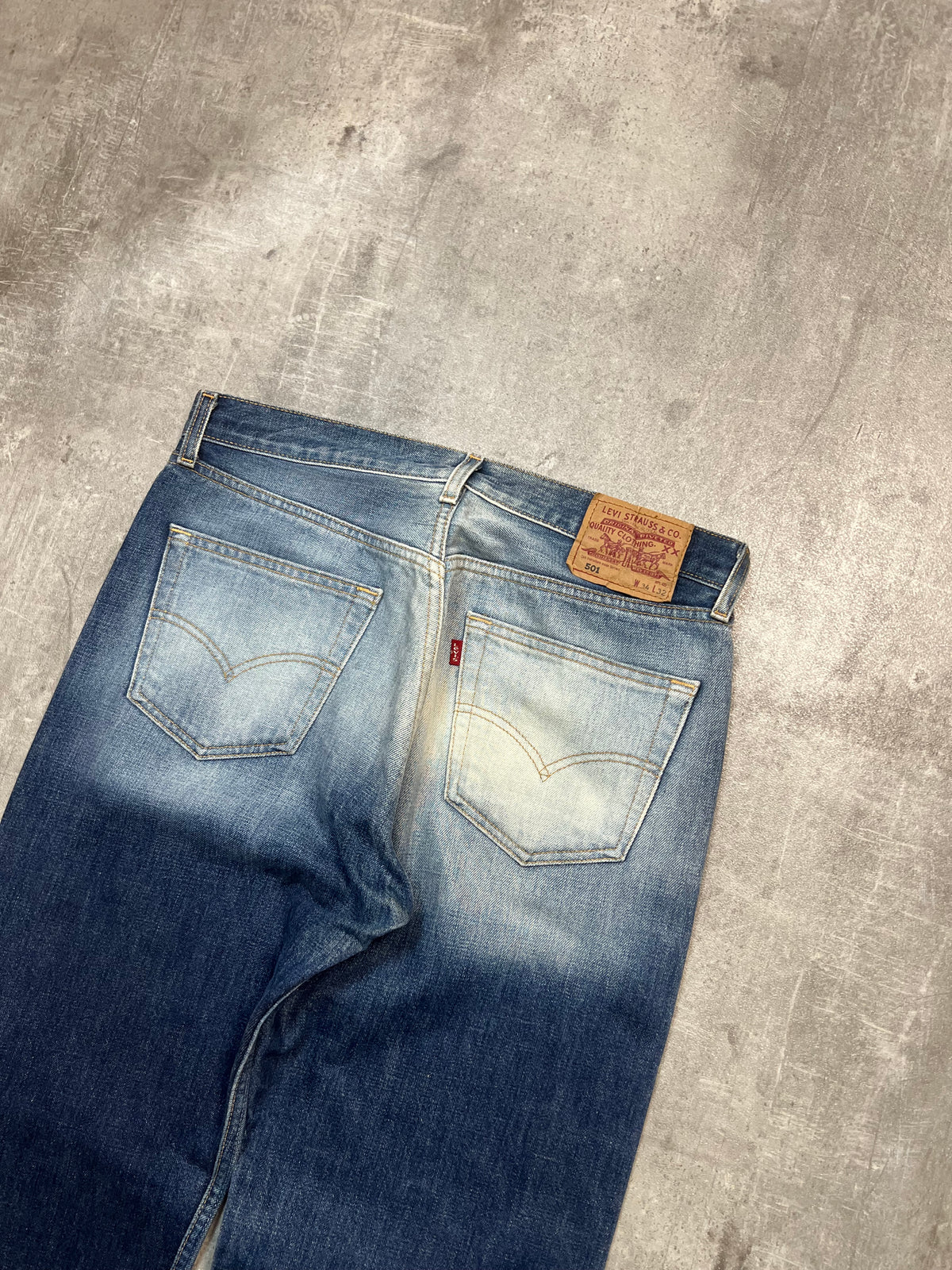 Levi’s 501 Straight Jeans washed W34 L32