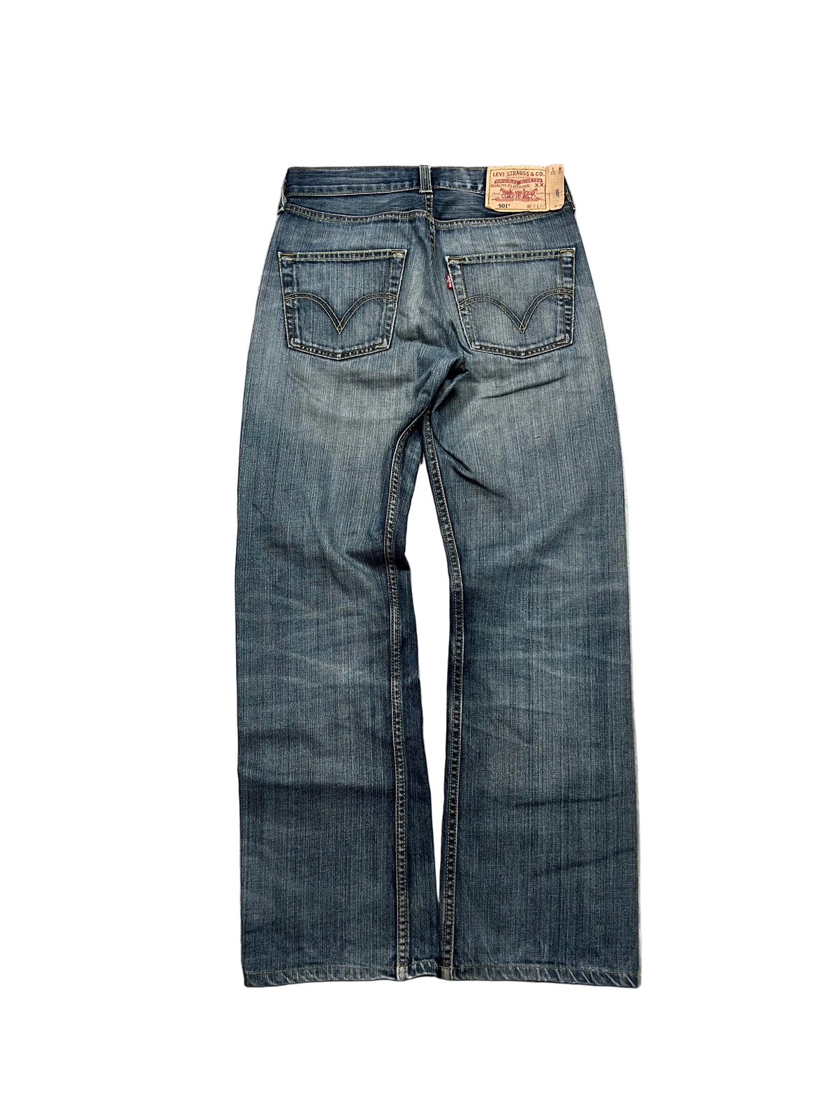 Levi’s 501 washed Straight bootcut Jeans W28 L32